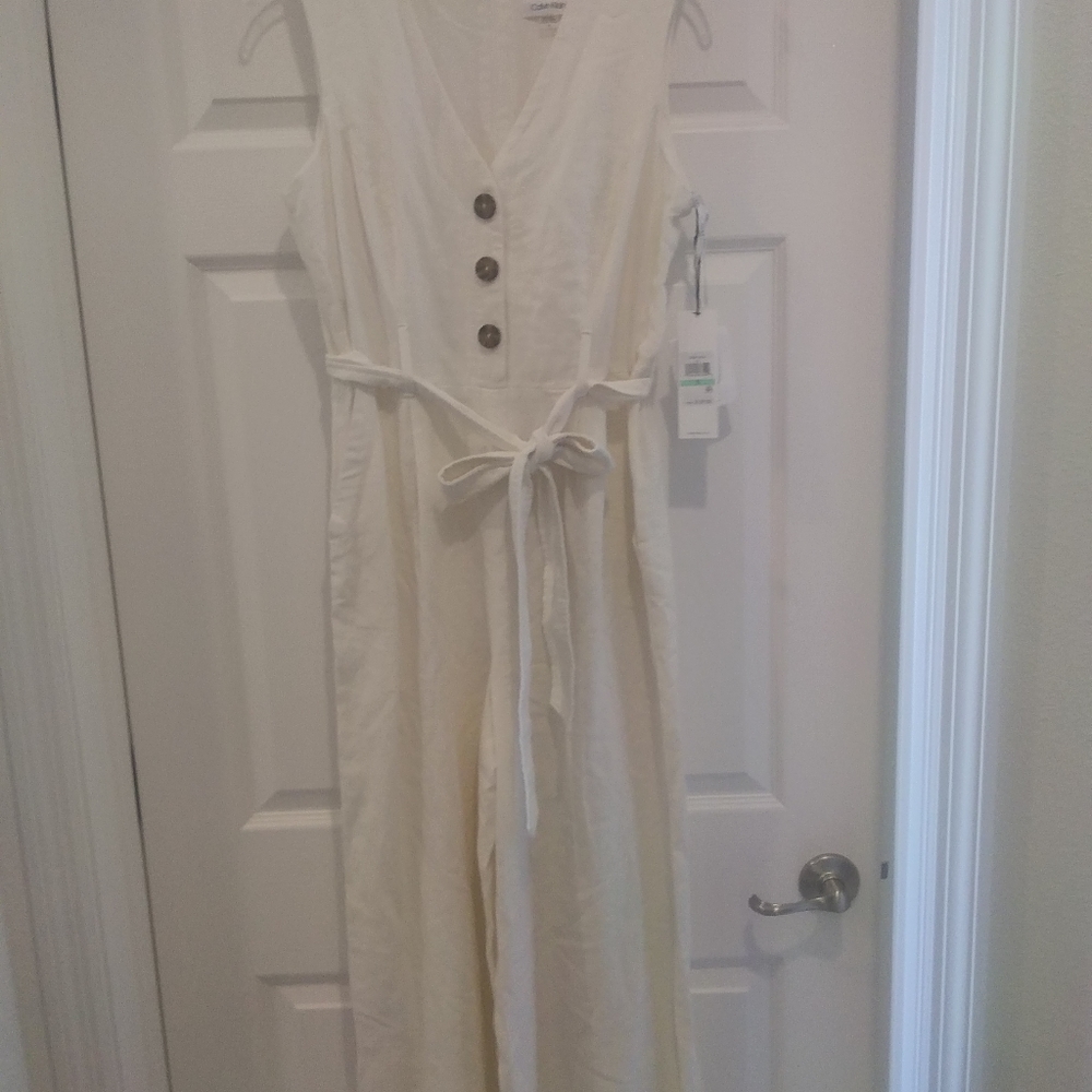 Calvin Klein women jumper cream size 8